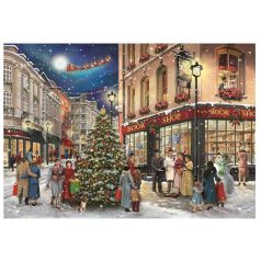   Clementoni 39925 Classic Christmas Collection Compact puzzle - Karácsonyi séta (1000 db)