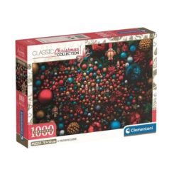   Clementoni 39926 Impossible Compact puzzle - Karácsonyi díszek (1000 db)