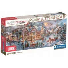   Clementoni 39927 High Quality Collection Panorama Compact puzzle - Karácsonyi készülődés