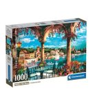 Clementoni 39930 High Quality Collection Compact puzzle - Kilátás a Comói-tó erkélyéről (1000 db)