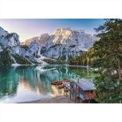 Clementoni 39934 High Quality Collection Compact puzzle - Smaragd-tó, Braies (1000 db)