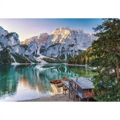   Clementoni 39934 High Quality Collection Compact puzzle - Smaragd-tó, Braies (1000 db)