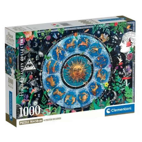 Clementoni 39937 High Quality Collection puzzle - Asztrológiai térkép (1000 db)