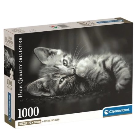 Clementoni 39950 High Quality Collection Compact puzzle - Kiscica (1000 db)