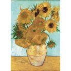 Clementoni 39966 Museum Collection Compact puzzle - Van Gogh Napraforgók (1000 db)