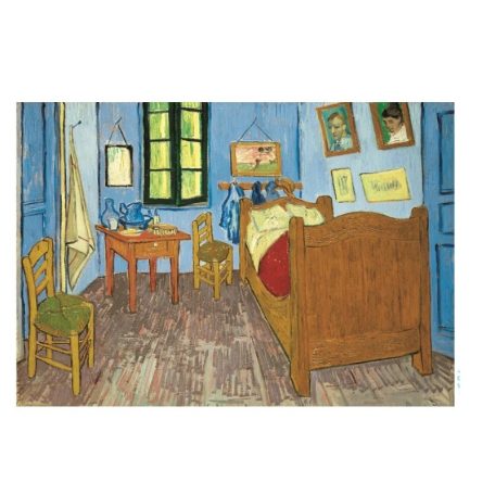 Clementoni 39968 Museum Collection Compact puzzle - Van Gogh: Hálószoba Arles-ban (1000 db)