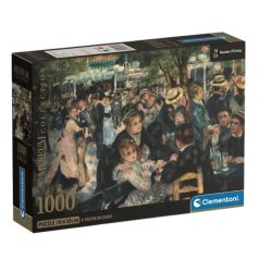   Clementoni 39971 Museum Collection Compact puzzle - Renoir: Bál a Moulin de la Galette-ben (1000 db)