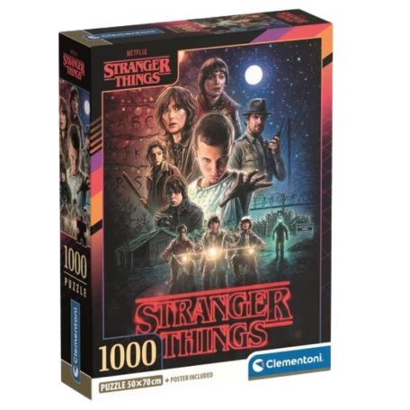 Clementoni 39978 puzzle - Stranger Things 1. évad (1000 db)