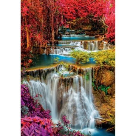 Clementoni 39984 High Quality Collection Compact puzzle - Színes thai vízesés (1000 db)