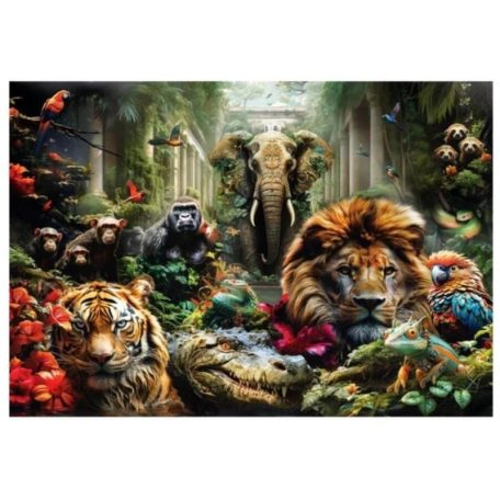 Clementoni 39987 High Quality Collection Compact puzzle - Mystic Jungle (1000 db)