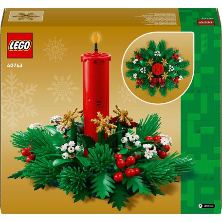 LEGO Iconic 40743 Karácsonyi asztali dekoráció