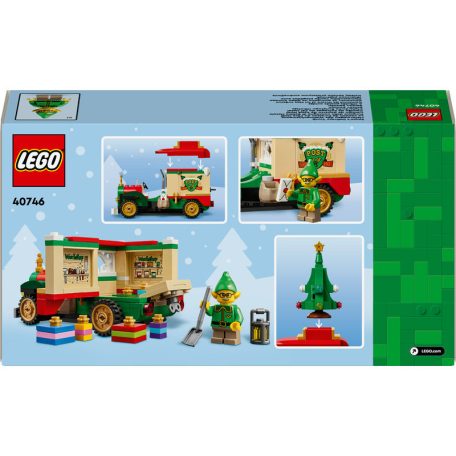 LEGO Iconic 40746 A Mikulás postás autója
