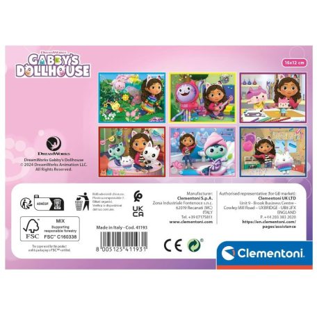 Clementoni 41193 Gabi babaháza mesekocka