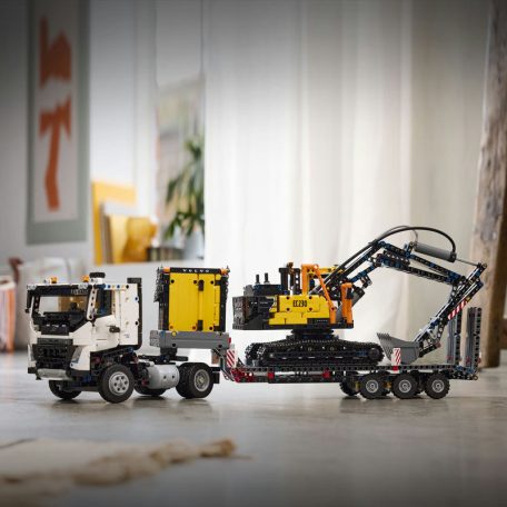 LEGO Technic 42175 Volvo FMX teherautó és EC230elektromos markoló