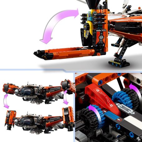 LEGO Technic 42181 VTOL teherszállító űrhajó LT81