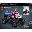 LEGO Technic 42220 Monster Jam Sparkle Smash - Hátrahúzhatós
