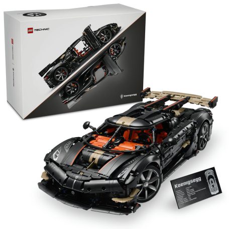 LEGO Technic 42232 Koenigsegg Sadair's Spear szuperautó