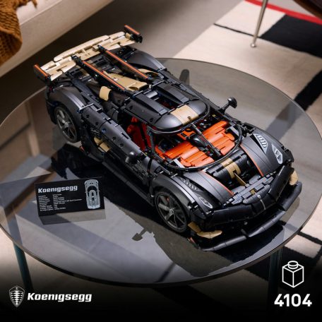 LEGO Technic 42232 Koenigsegg Sadair's Spear szuperautó