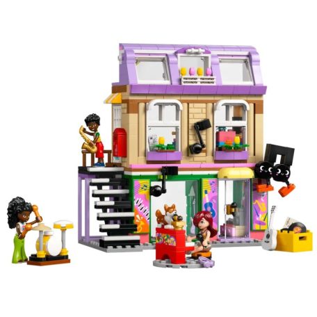 LEGO Friends 42653 Hangszerbolt és lakás