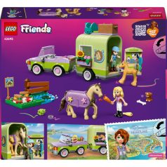 LEGO Friends 42695 Ló- és csikószállító utánfutó