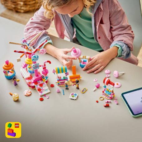 LEGO Friends 42700 Cukorkával és muffinnal díszített óriáskerék