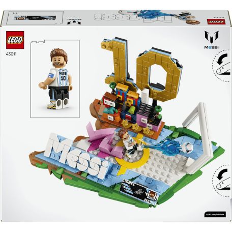 LEGO Editions Football 43011 Lionel Messi - A futball legjobb pillanatai