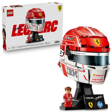 LEGO Editions Formula 1 43014 Scuderia Ferrari HP Charles Leclerc sisakja