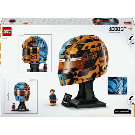 LEGO Editions Formula 1 43017 McLaren Oscar Piastri sisakja