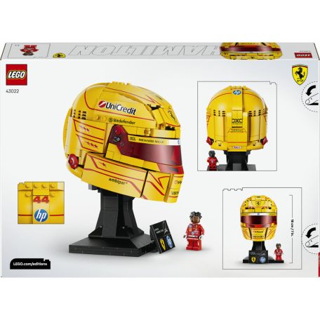 LEGO Editions Formula 1 43022 Scuderia Ferrari HP Lewis Hamilton sisakja