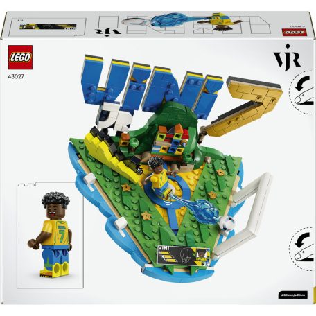 LEGO Editions Football 43027 Vini Jr. - A futball legjobb pillanatai