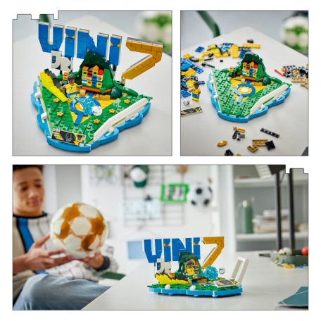 LEGO Editions Football 43027 Vini Jr. - A futball legjobb pillanatai