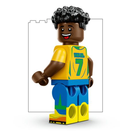 LEGO Editions Football 43027 Vini Jr. - A futball legjobb pillanatai