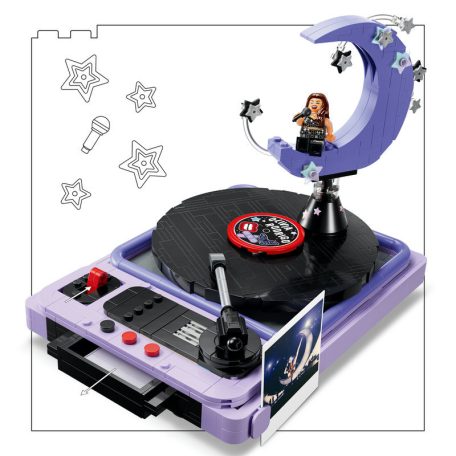 LEGO Editions Music 43029 Olivia Rodrigo színpadi holdmotívuma
