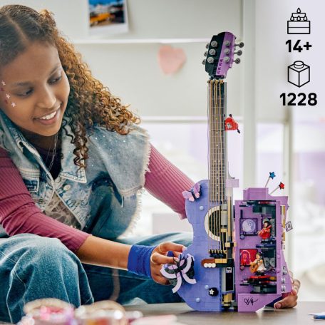LEGO Editions Music 43031 Olivia Rodrigo kettős stílusú gitárja