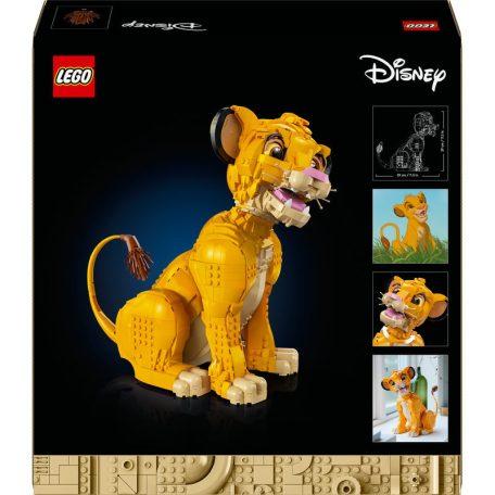 LEGO Disney Classic 43247 Simba, az ifjú oroszlánkirály