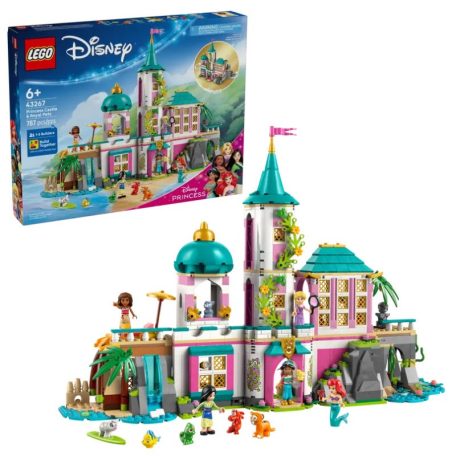 LEGO Disney Princess 43267 Hercegnőkastély és a hercegnők állatkái