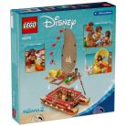 LEGO Disney Princess 43270 Vaiana kalandokkal teli kenuja