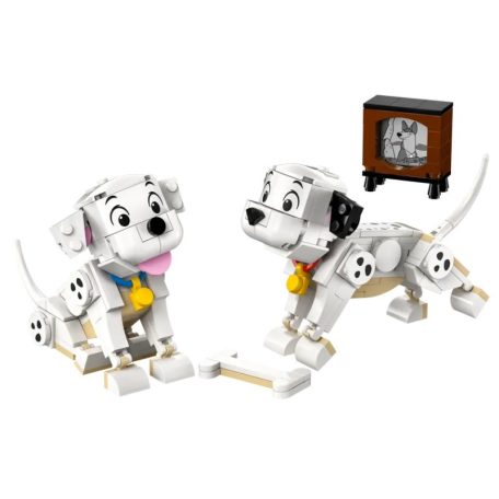 LEGO Disney 43271 101 kiskutya: Kuksi és Pelyhes dalmatakölykök