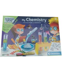   Clementoni 50030 Tudomány és játék My Chemistry kémiai kísérletek készlet