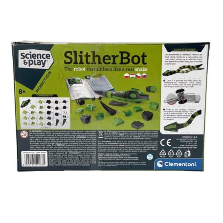 Clementoni Science & Play SlitherBot Csúszómászó robot kígyó