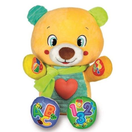 Baby Clementoni Interaktív plüss maci - Mackó Lackó