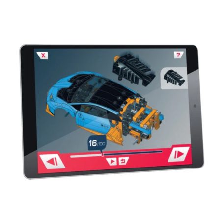 Clementoni 50758 Tudomány és játék - Mechanikus műhely Lamborghini Huracan sportautó