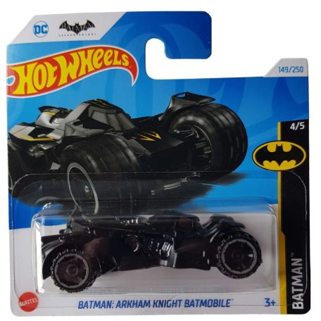 Hot Wheels 1:64 kisautók Batman 4/5 Batman: Arkham Knigt Batmobile 149/250