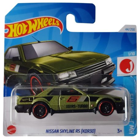 Hot Wheels 1:64 kisautók HW J-Imports 1/10 Nissan Skyline RS (KDR30) 44/250