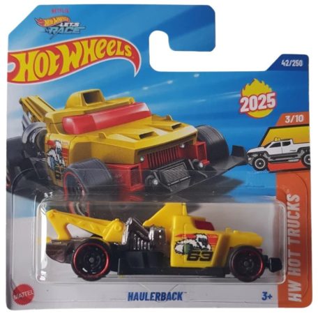 Hot Wheels 1:64 kisautók HW Hot Trucks 3/10 Haulerback 42/250
