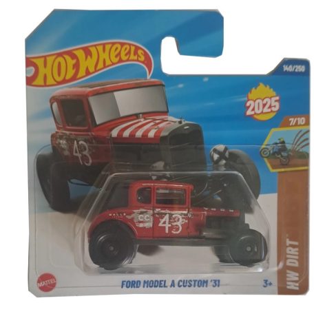 Hot Wheels 1:64 kisautók HW Dirt 7/10 Ford Model A Custom '31 140/250