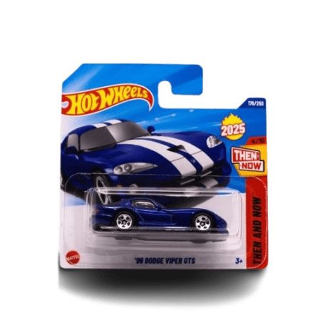 Hot Wheels 1:64 kisautók Then And Now 4/10 '96 Dodge Viper GTS 176/250