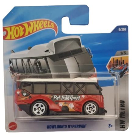 Hot Wheels 1:64 kisautók HW Metro 1/5 Kowloon'd Hypervan 6/250