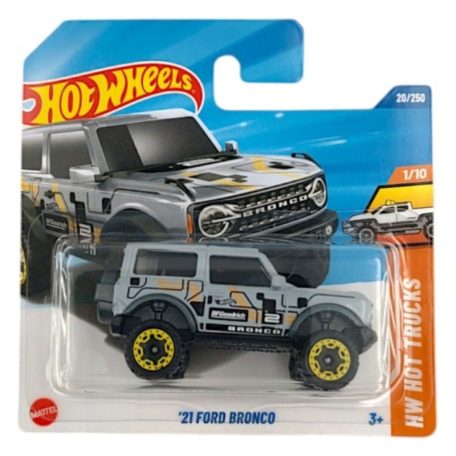 Hot Wheels 1:64 kisautók HW Hot Trucks 1/10 '21 Ford Bronco 20/250