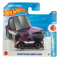   Hot Wheels 1:64 kisautók HW J-Imports 1/5 Nissan Skyline 2000GT-R LBWK 26/250